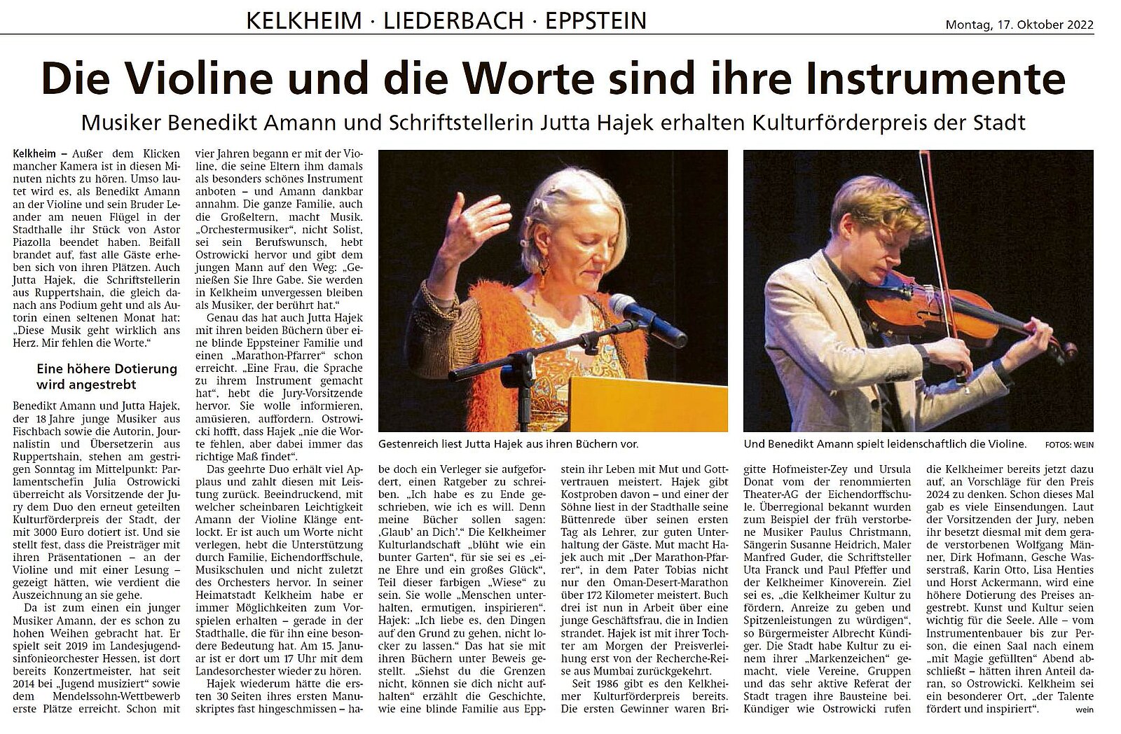 HK vom 17.10.2022