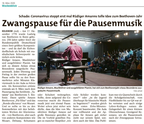 Taunus-Wochenblick 2020-03-18 Pausenmusik