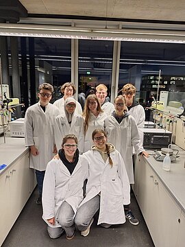 Gruppenfoto Chemie LK