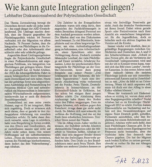 FAZ vom 02.11.2023