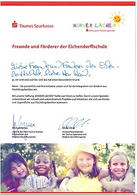 Sprachcamp 2017 - Urkunde