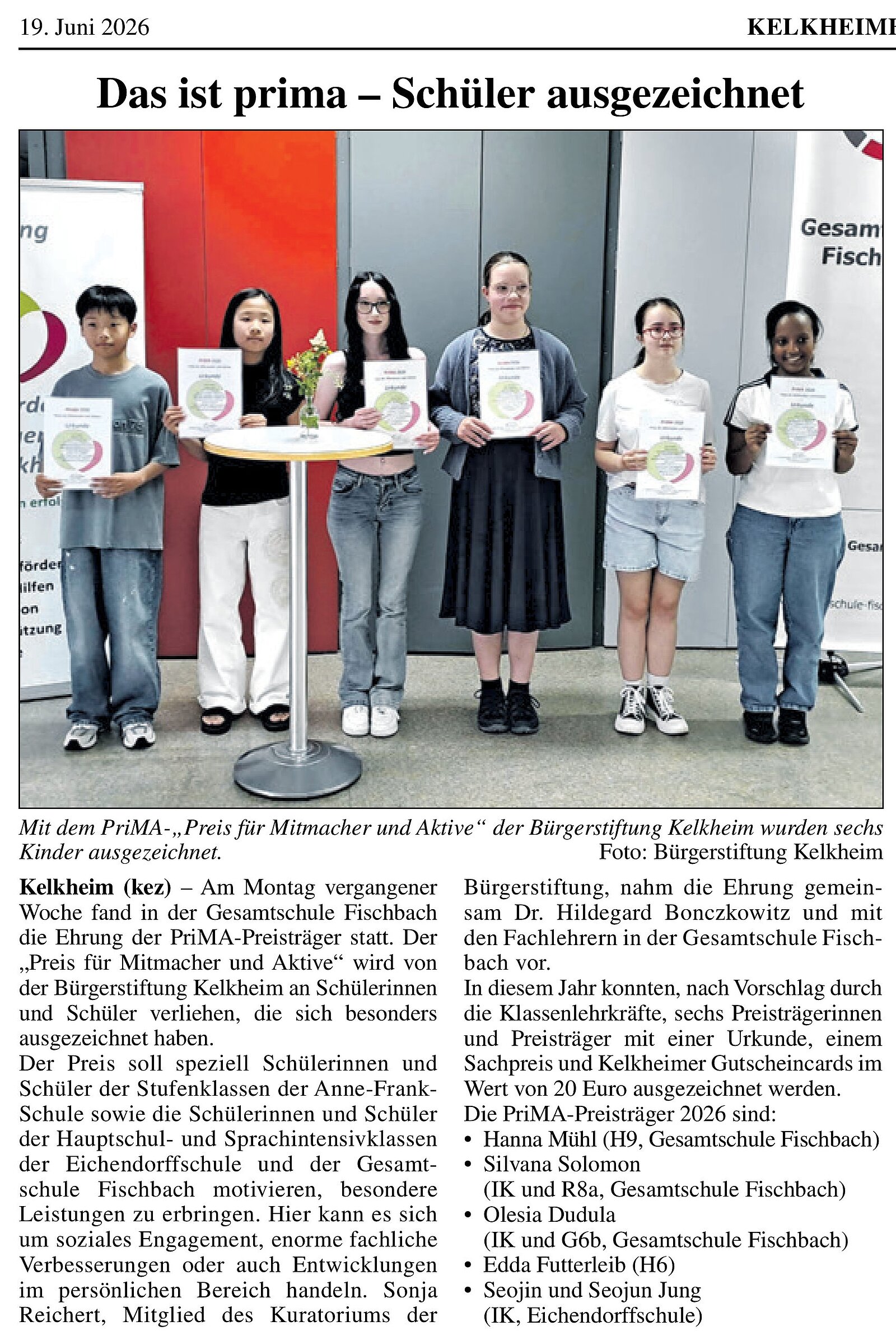 KEZ vom 19.06.2026