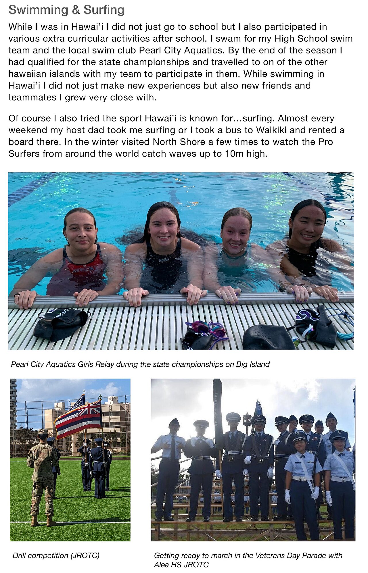Bericht – Hawaii 2024 - 2