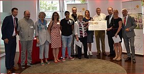 Sprachcamp 2017 - Spendenübergabe
