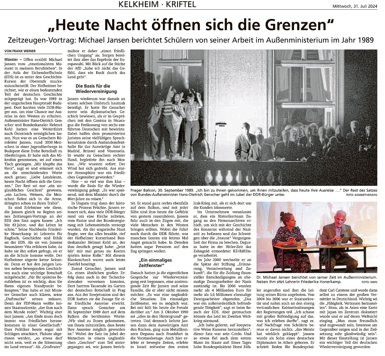 HK vom 31.07.2024