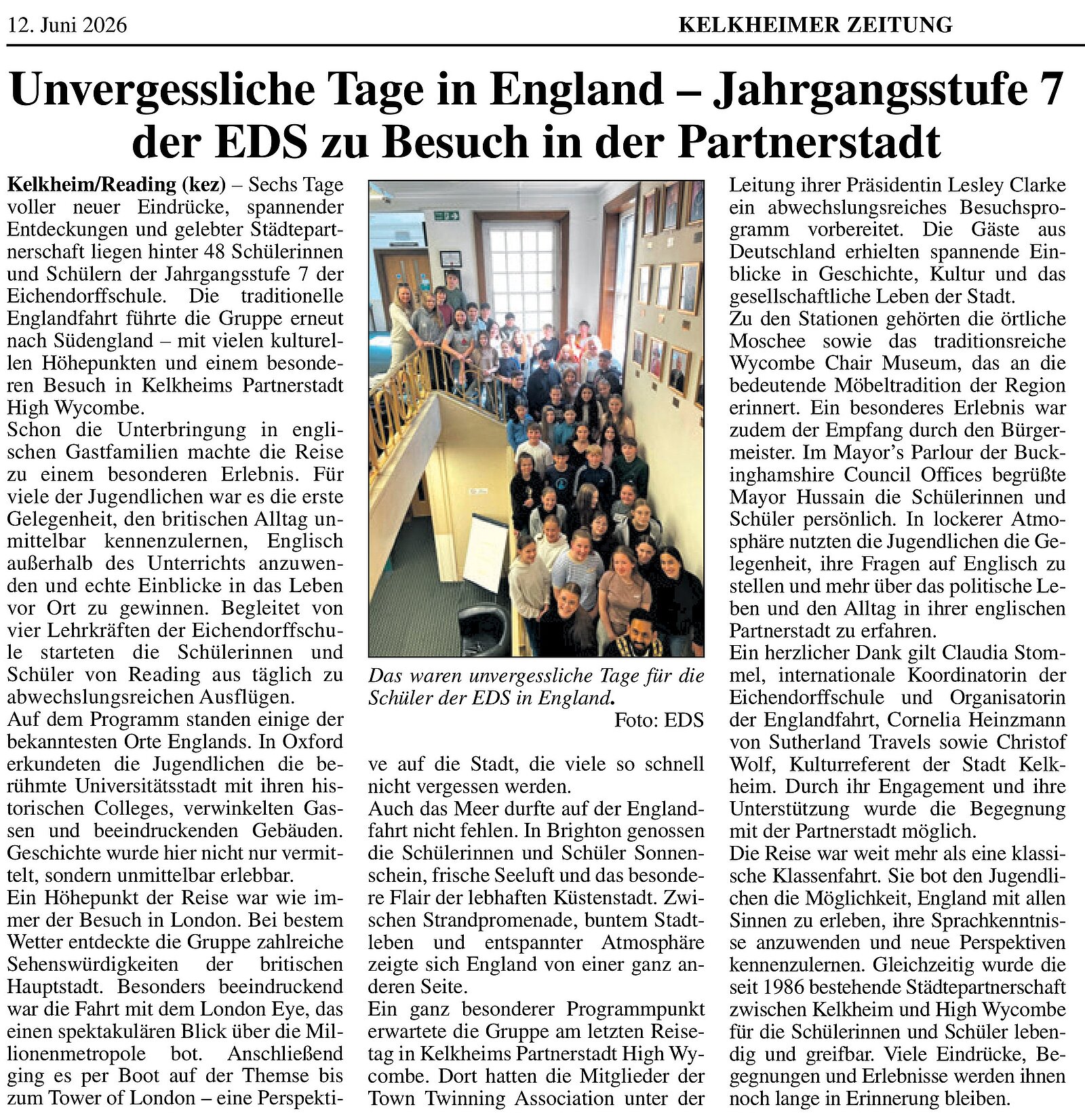 KEZ vom 12.06.2026