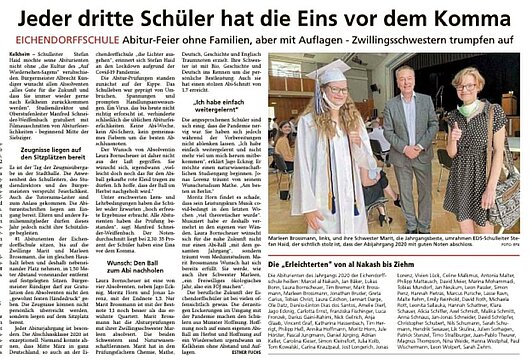 HK vom 29.06.2020 - Abitur