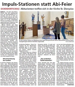HK vom 06.07.2020 - Abi-Gottesdienst